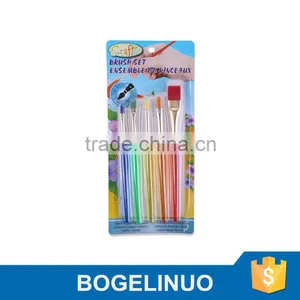 BM-B-5 Bomega 5PCS Nylon Hair Kids Paint Brush Set Wholesale DIY Painting thumbnail-1