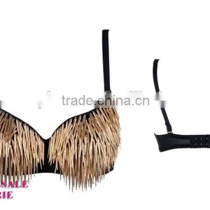 Gold Sexy Indian Dancing Costume,hot Images Women Sexy Bra Underwear thumbnail-1