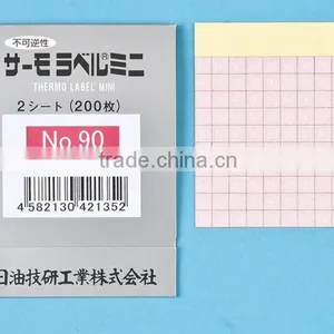 Small Irreversible Temperature Labels/1 Level/Digital/Made in Japan thumbnail-1
