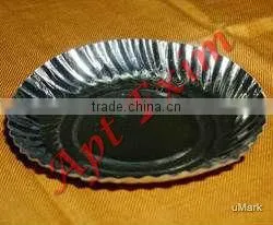 Silver Large Paper Disposable Party Plates Supply From India thumbnail-1