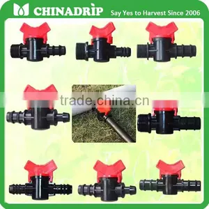 Plastic Irrigation Humidifier Garden Valve Control Switch PE Pipe Connector thumbnail-3