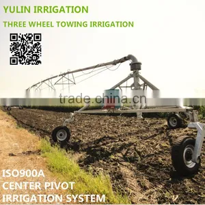 Three Wheels and Four Wheels Towing Pivot Agriculture Irrigation System for Sale thumbnail-1