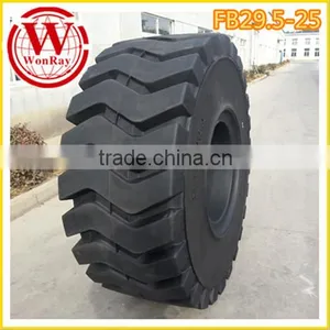 Best Quality Solid Rubber Tires 26.5-25 Rubber Solid Skid Steer Tires for Bobcat Lift From Security China thumbnail-1