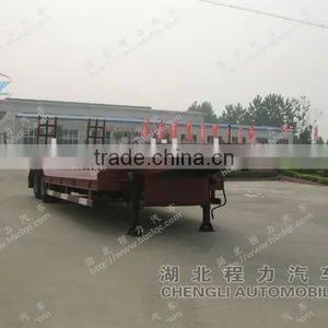 Double Axle Low Loader Semi Trailer Sale thumbnail-1