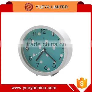 New Fashion Simple Candy Colored Round Non Ticking Table Desk Alarm Clock,digital Alarm Clock thumbnail-1