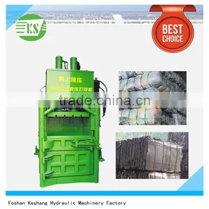 120T Hydraulic Vertical Scrap PET Plastic Bottle Baler thumbnail-6