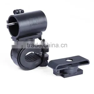 Bicycle Frame Flashlight Clip Separable Light Bracket 360 Degree Rotation Bike Accessories Bike Flashlight Clip thumbnail-2