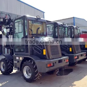 Manufacturer China1000kg Small Wheel Loader With Lowest Price thumbnail-5