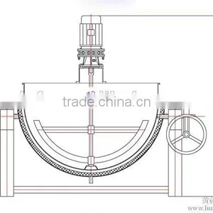 Jacket Kettle With Agitator thumbnail-6