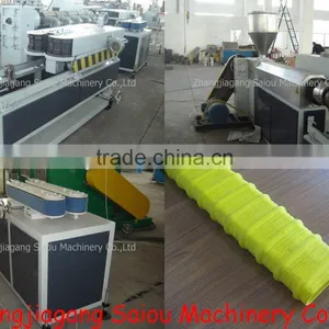 PE Flat Pipe Corrugated Pipe Production Line thumbnail-1