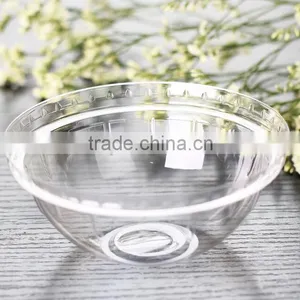 Customized Disposable High Transparent Dome Plastic Cup Lids China Manufactory Price thumbnail-4