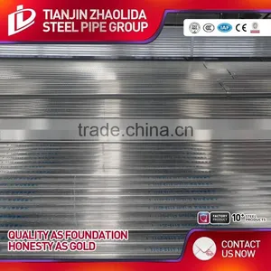 BS1387 SCH 40 60 ERW Galvanized Square Tube With Factory Price thumbnail-3