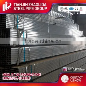 Cold Rolled Think Wall Galvanized Square Steel Hollow Section With Low Price thumbnail-4
