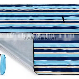 High Quality Waterproof Outdoor Camping Travel Fleece Picnic Mat Rug Blanket thumbnail-1