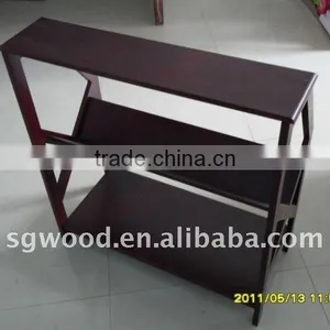 Wooden BOOK SHELF/magazine Holder Book Shelf for Wholesale in China Factory thumbnail-4