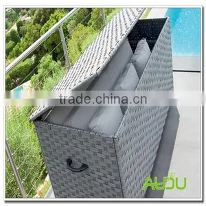 Rattan Waterproof Outdoor Cushions Storage Box thumbnail-1