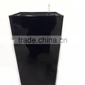 Self-watering Square Wholesale Glass Flower Pots thumbnail-1