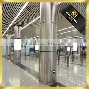 Polished Finish 304 Stainless Steel Decorative Exterior Column thumbnail-3