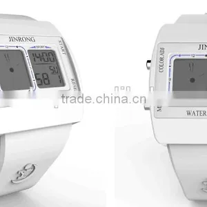 Dual Display Wrist Watch For Men, Fashion High Quality Men's Watch, Men Watch With LED Backlight/ Alarm Clock thumbnail-6