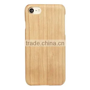 Real Natural Blank Wood Phone Case Customized Logo Wood Phone Shell Multiple Wooden Material Select Covers for IPhone7 thumbnail-4