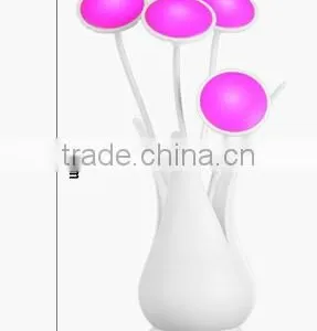 USB Flower Vase Shaped Led Motion Sensor Night Light thumbnail-2
