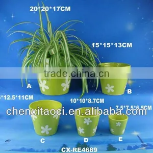 Decorative Funny Ceramic Unique Flower Planter -ceramic Flower Pot thumbnail-1