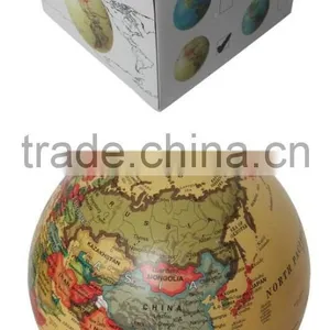 Good Quality LED Rotating Tellurion/plastic Magic Revolving Globe With Light thumbnail-1