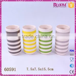 Glazed Ceramic Home Goods Decorative Vase thumbnail-1