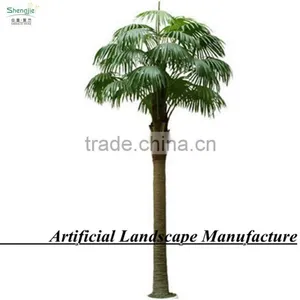2016 Outdoor Decorative Metal Palm Trees Make Sale Artificial Palm thumbnail-1