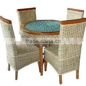 Water Hyacinth Furniture, Dining Room Set thumbnail-1