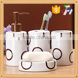 Colourful Ceramic Bathroom Set thumbnail-3