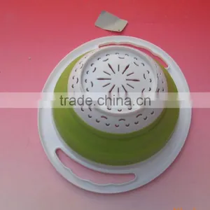 Silicone Washing Mesh Foldable Basket thumbnail-2