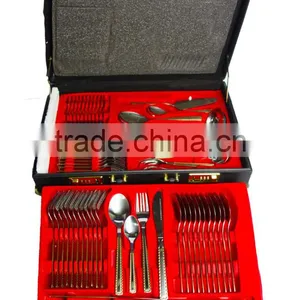 72pcs Inox Cutlery Sets With Suitcase thumbnail-2