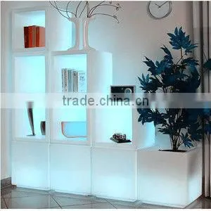 High Quality PE Material Combined Led Carbinet for Wine/light up Plastic Designed Nighclub Bar Used Led Carbinet thumbnail-4