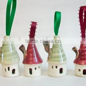 Mini House Christmas Ornaments thumbnail-3