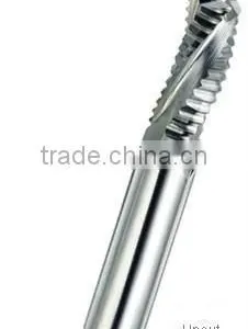 Solid Carbide Three Flute Spiral Roughing Tool-Upcut/Downcut thumbnail-1