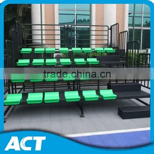Temporary Steel Grandstand, Grandstand Chairs With Plastic Gym Seats thumbnail-3