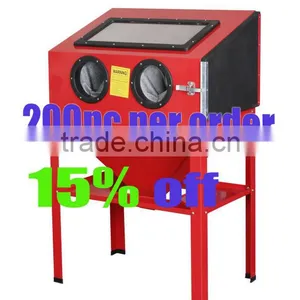 BIG PROMOTION 220L 60Gallon Large Floor Standing Sandblast Cabinet thumbnail-1