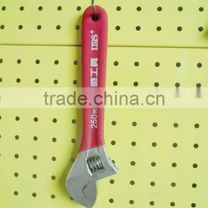 Dipped Handle Adjustable Wrench 10"*250mm thumbnail-1