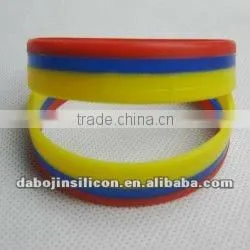 Ecuador Country Flag Silicone Fashion Wristbands thumbnail-1