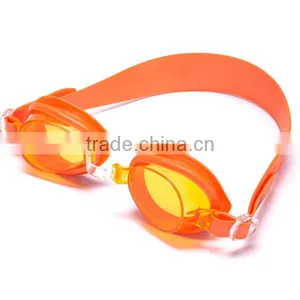 New Colorful Silicone Swimming Goggles Kids Anti Fog Swimming Glasses thumbnail-1