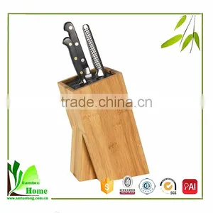 New Sesigned Bamboo Clear Bamboo Knife Block thumbnail-4