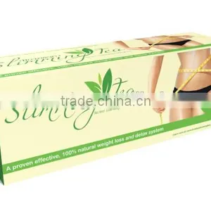 Private Label Slim Tea Detox Slimming Green Tea Fat Burner Slimming Tea 2g*20bags/box thumbnail-5