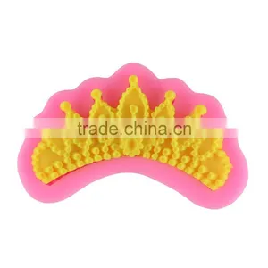 Cake Mold Fondant Crown Silicone Liquid Mold Baking Cake Decoration 1688 Agent thumbnail-1
