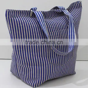 Hot Sale Reversible Tote Bag Online -made From Juco & Cotton Fabric thumbnail-1