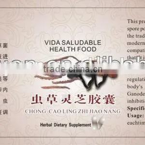 Cordyceps and Ganoderma Capsule,herbal Capsule,OEM Brand thumbnail-1