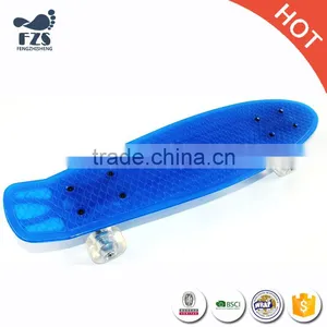 HSJ257 Bulk Rechargeable Longboard Skateboard Plastic Element Skateboard Wholesale thumbnail-2