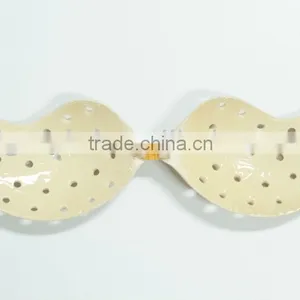 Women Deep Cleavage v Bra Strapless Invisible Nude Bra thumbnail-1
