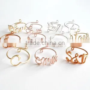 Custom Name Ring - Personalized Name Ring - Your Name on Ring - Custom Children Name - Family Name - Meaningful Gifts thumbnail-5