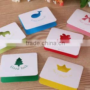 Wholesale Loving Heart Invitation Card Paper Wedding Card for New Year Gift 2017 thumbnail-4